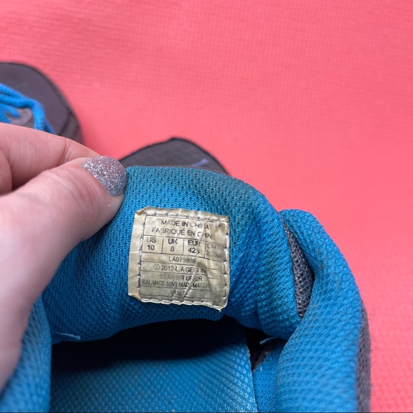 LA Gear Sneakers Womens Size 10 Athletic Tennis Shoes Blue Gray Walking Casual - Picture 2 of 11